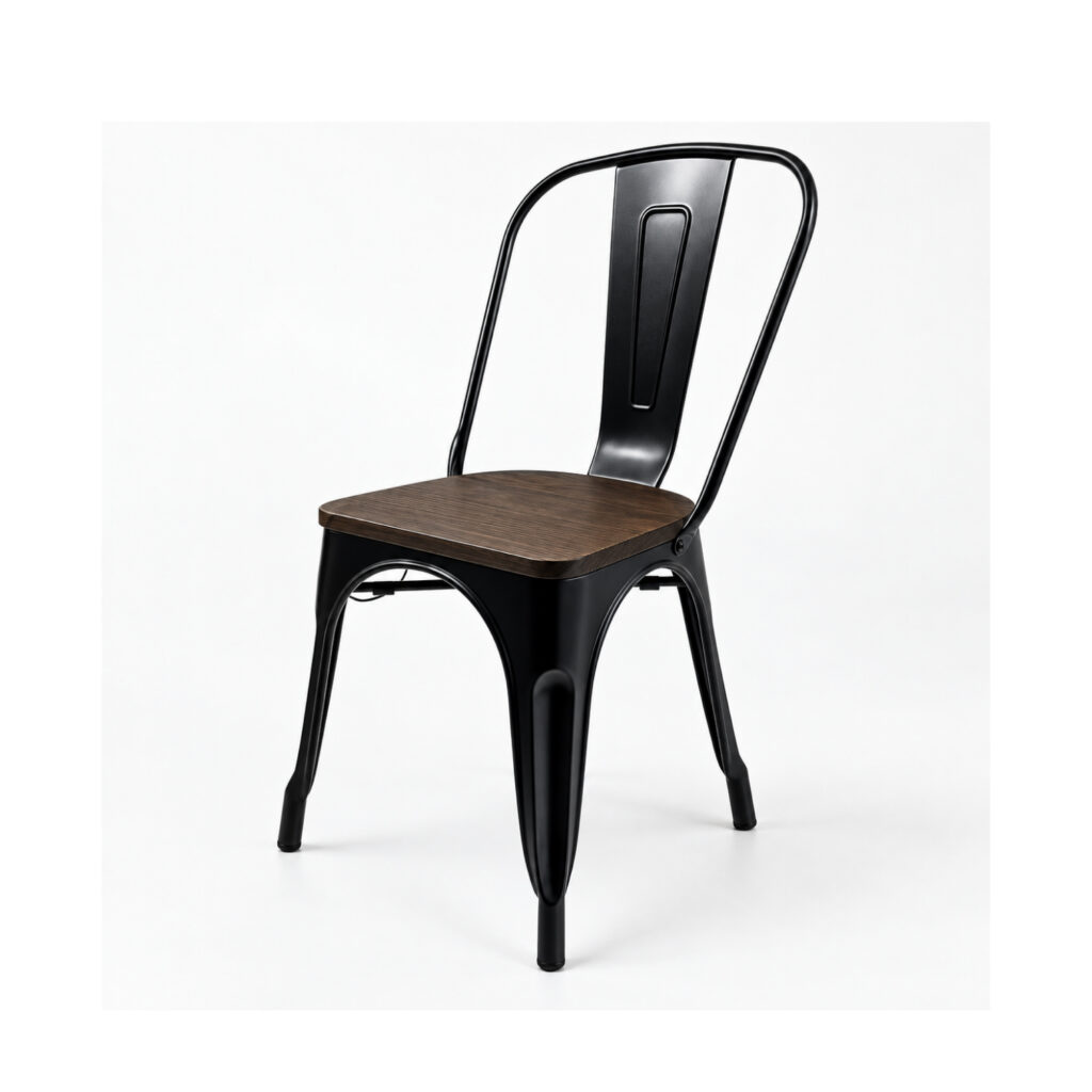 Alquiler de Silla Tolix Baja Negra